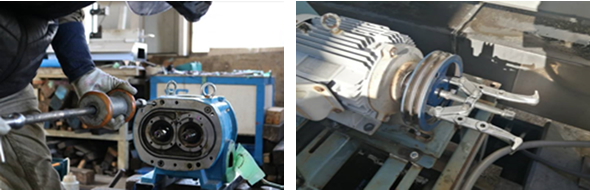 ④機械メンテナンスもお任せ下さい！